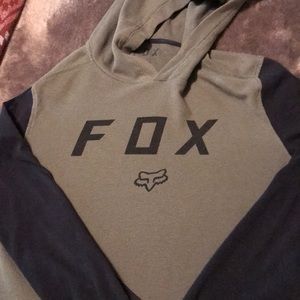 Pull over hooded shirt